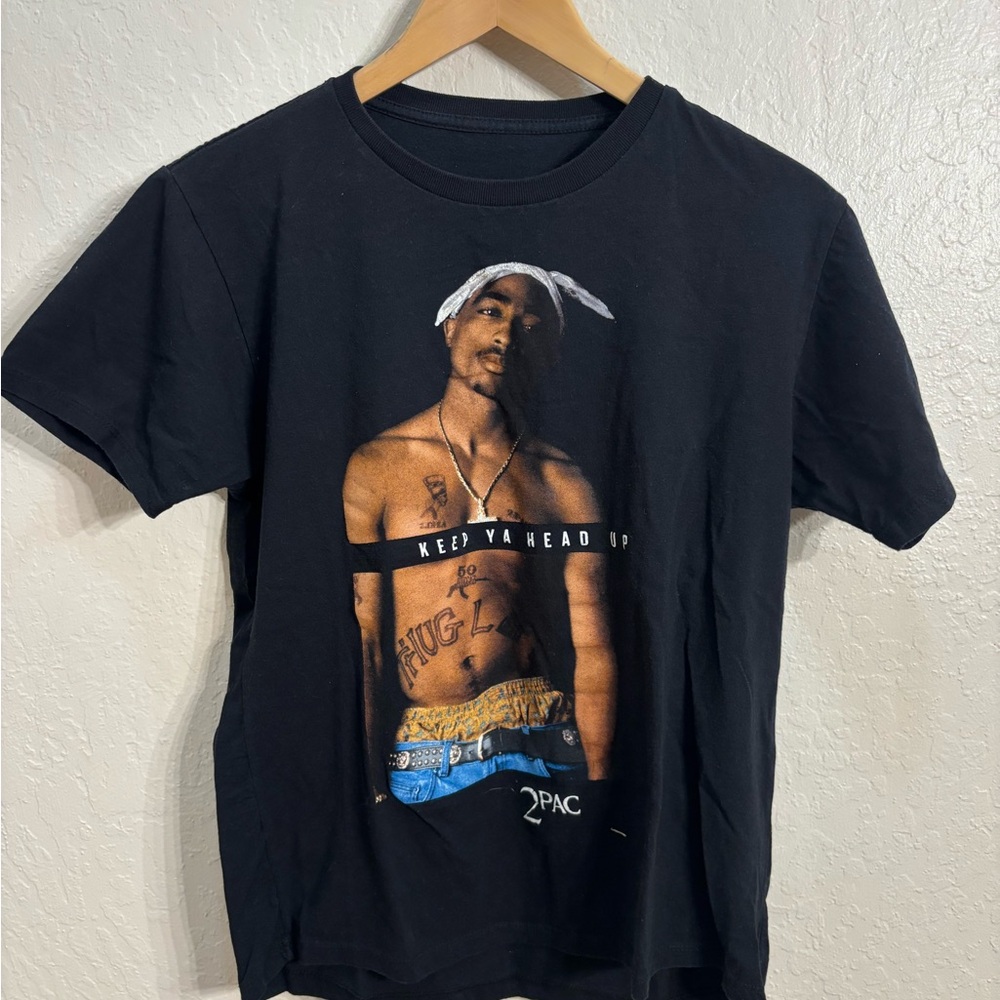 Bravado 2pac Keep Ya Head Up T-Shirt - Size Medium